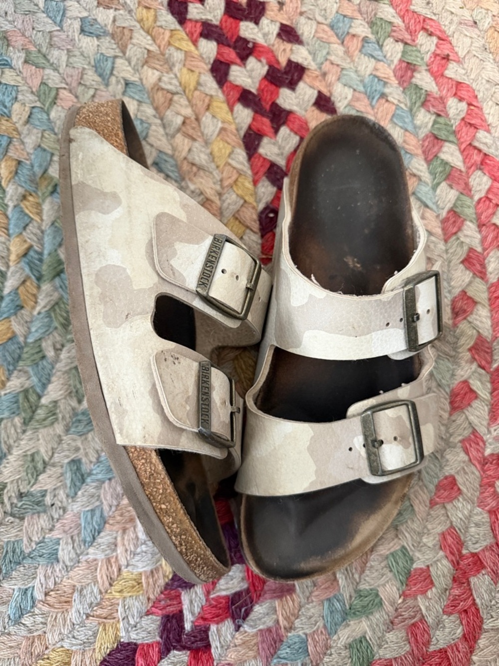 Birkenstock Arizona Two-Strap Sandals Camo